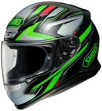 Casque de moto intégral vert